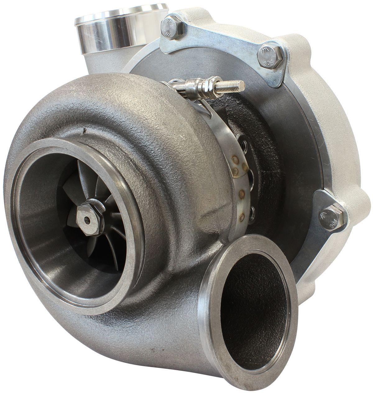 Aeroflow BOOSTED 6862 .83 Reverse Rotation Turbocharger 1050HP, Natural Cast Finish AF800