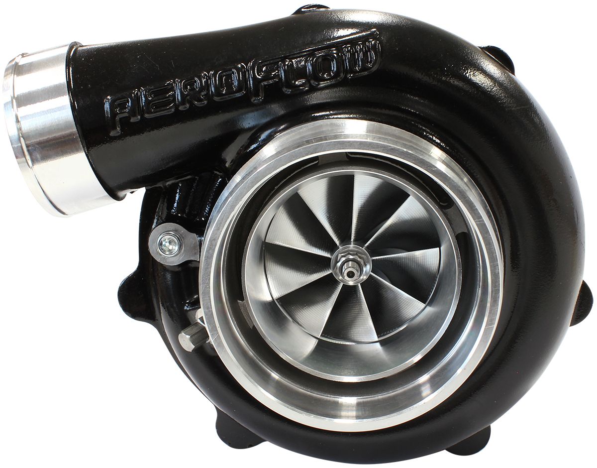 Aeroflow BOOSTED 6862 1.01 Reverse Rotation Turbocharger 1050HP, Hi Temp Black Finish AF8