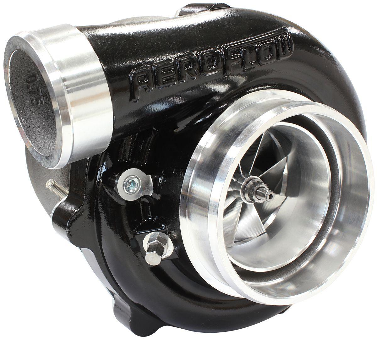 Aeroflow BOOSTED 6862 1.21 Reverse Rotation Turbocharger 1050HP, Hi Temp Black Finish AF8