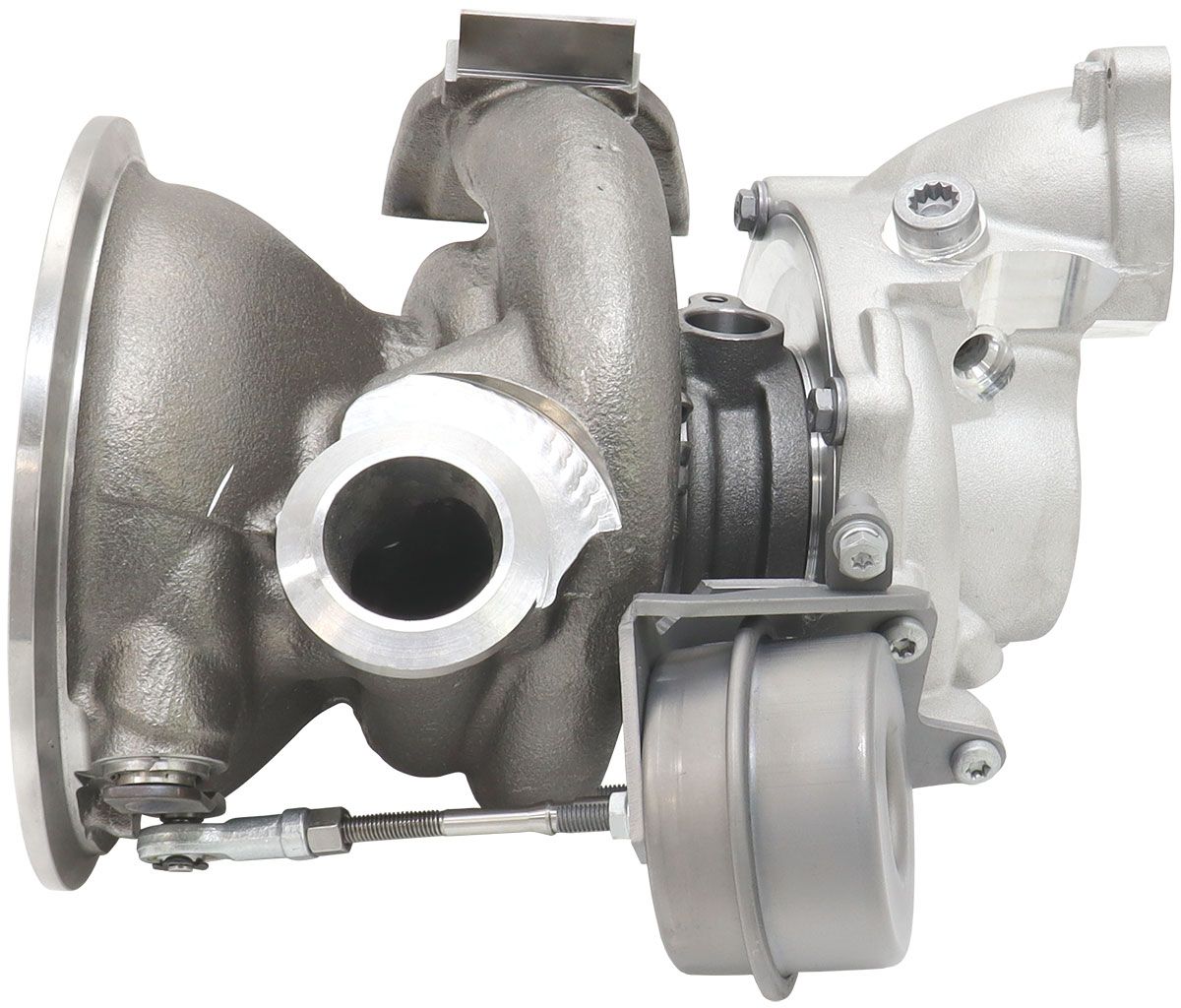 Aeroflow BOOSTED 6362 Audi S4 & S5/SQ5 Bolt On Internal Wastegate Turbocharger 650HP, Natural Cast Finish (AF8005-3796)