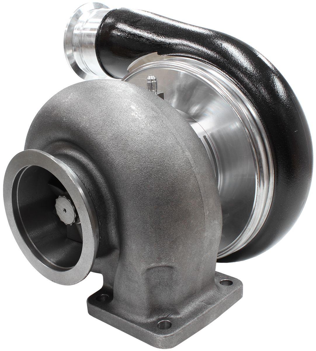 Aeroflow BOOSTED 8888 T4 1.25 Turbocharger 1600HP, Hi Temp Black Finish AF8005-4001BLK