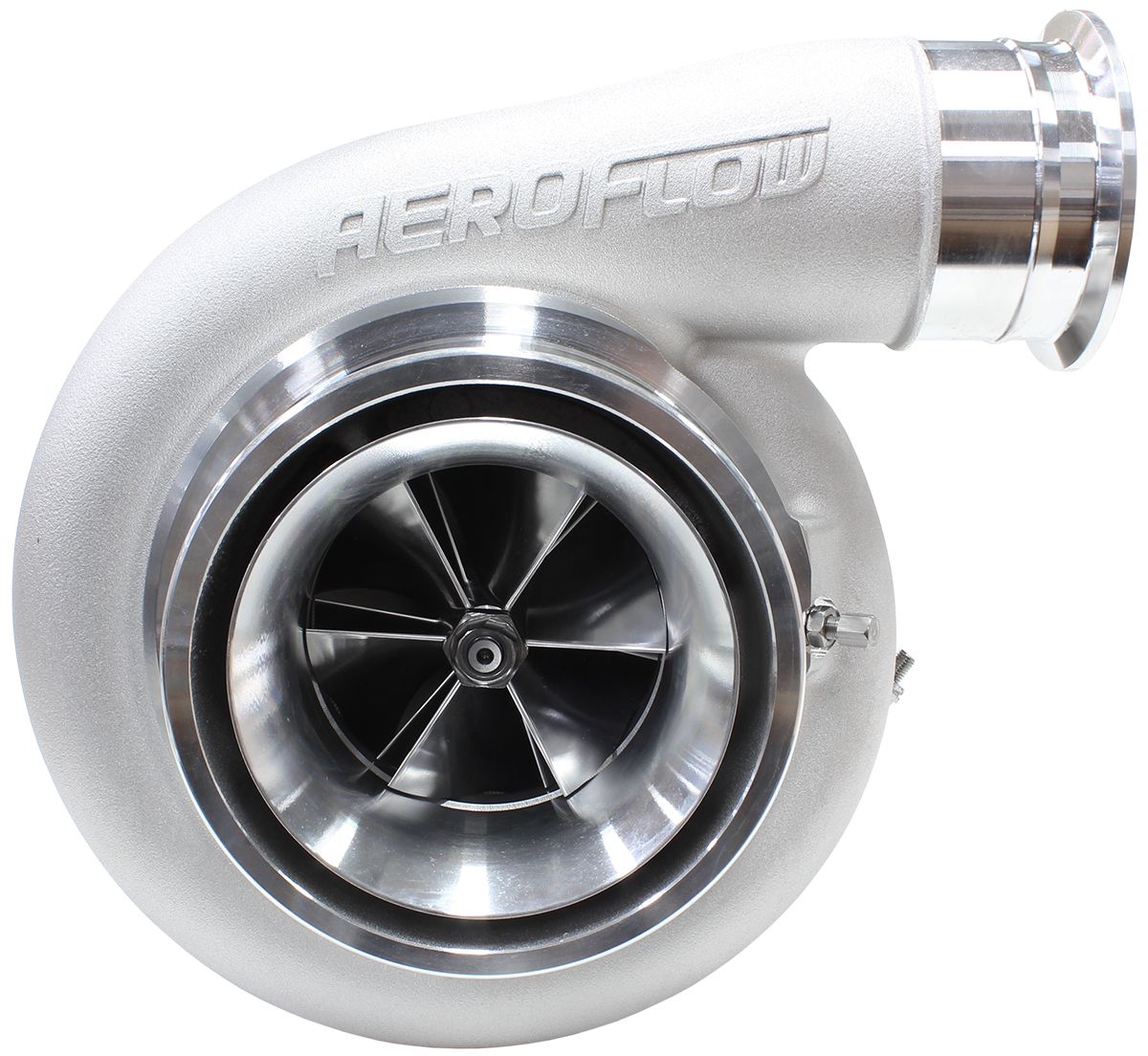 Aeroflow BOOSTED 8888 T4 1.25 Turbocharger 1600HP, Natural Cast Finish AF8005-4001