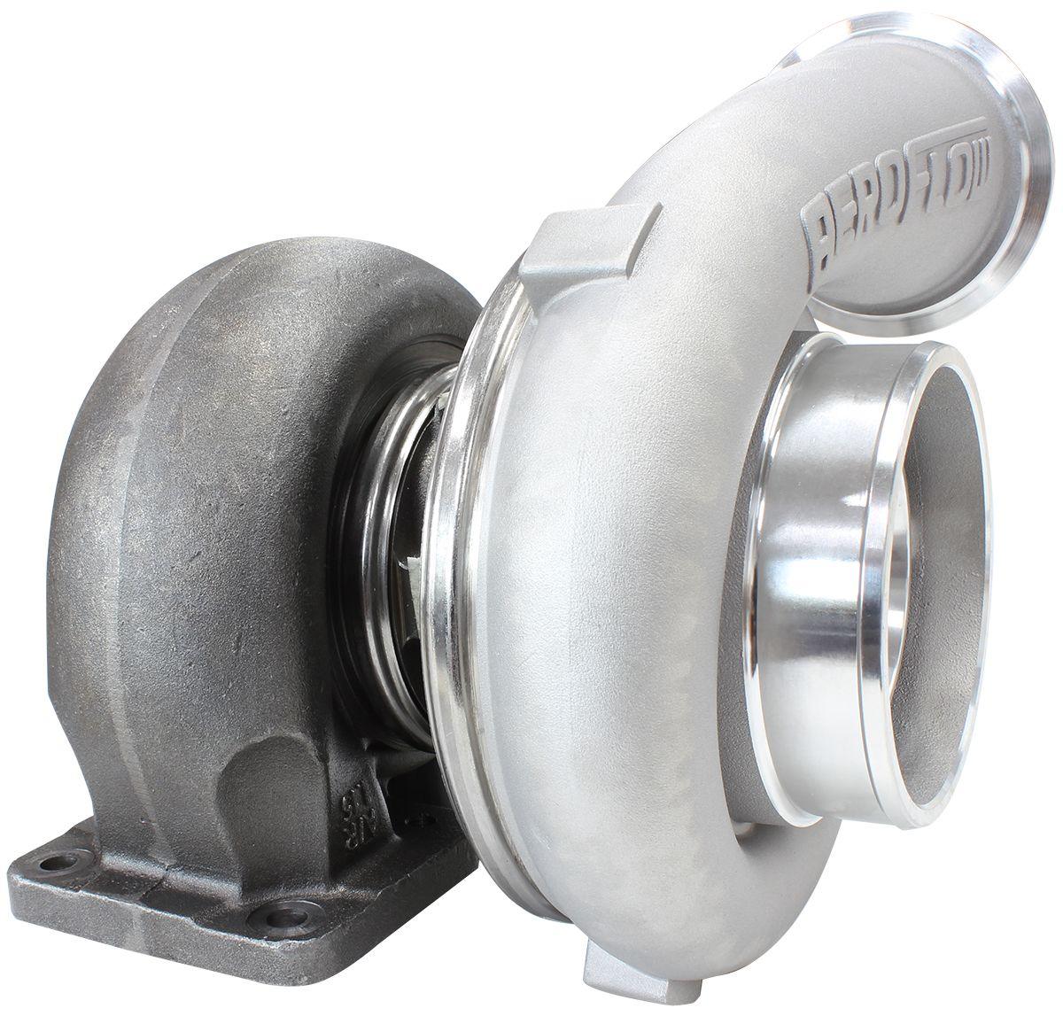 Aeroflow BOOSTED 7075 T4 1.15 Turbocharger 950HP, Natural Cast Finish AF8005-4004