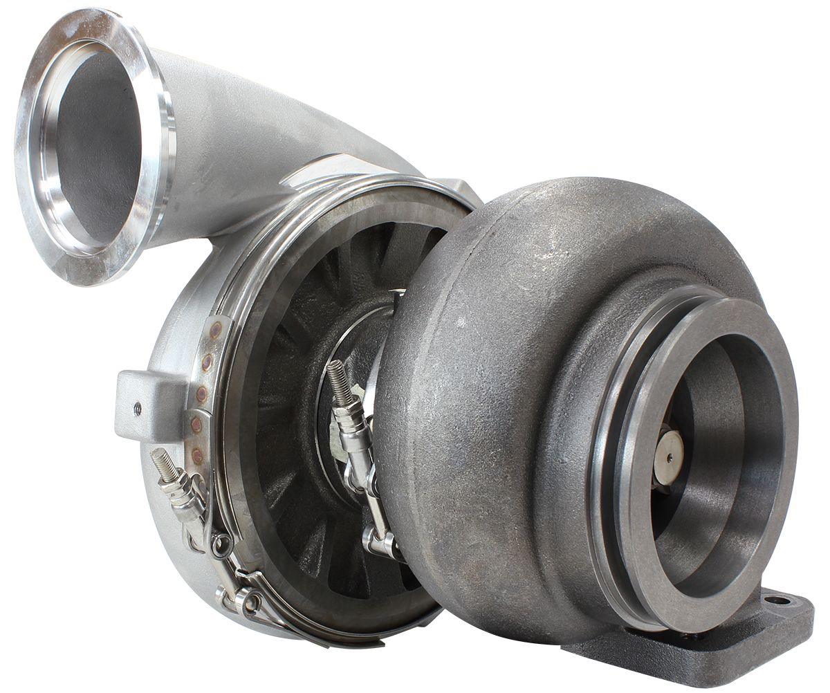 Aeroflow BOOSTED 7075 T4 1.15 Turbocharger 950HP, Natural Cast Finish AF8005-4004