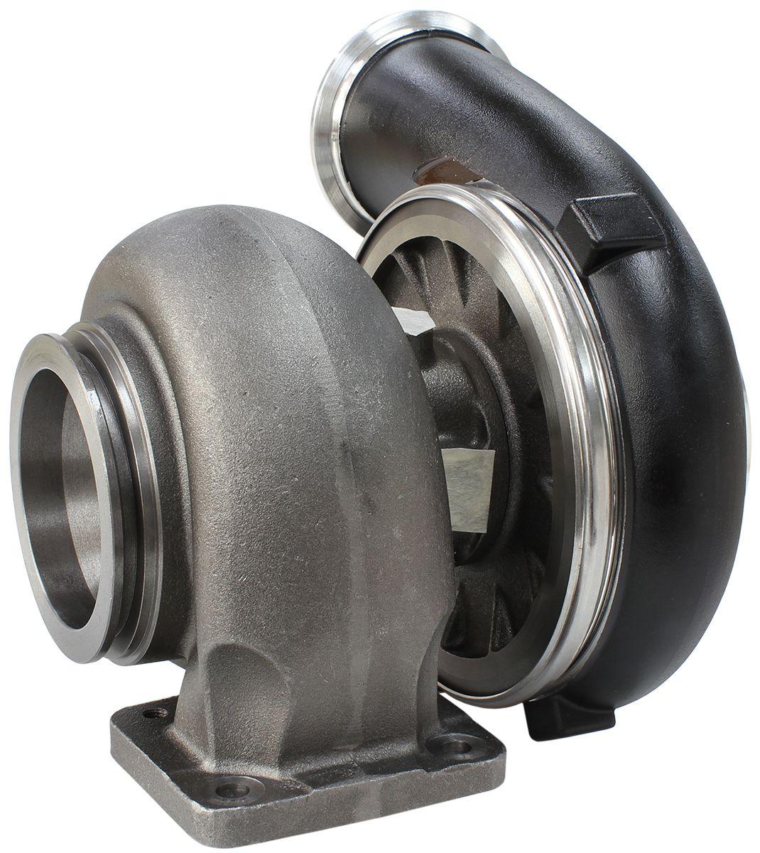 Aeroflow BOOSTED 7675 T4 1.15 Turbocharger 1120HP, Hi Temp Black Finish AF8005-4005BLK