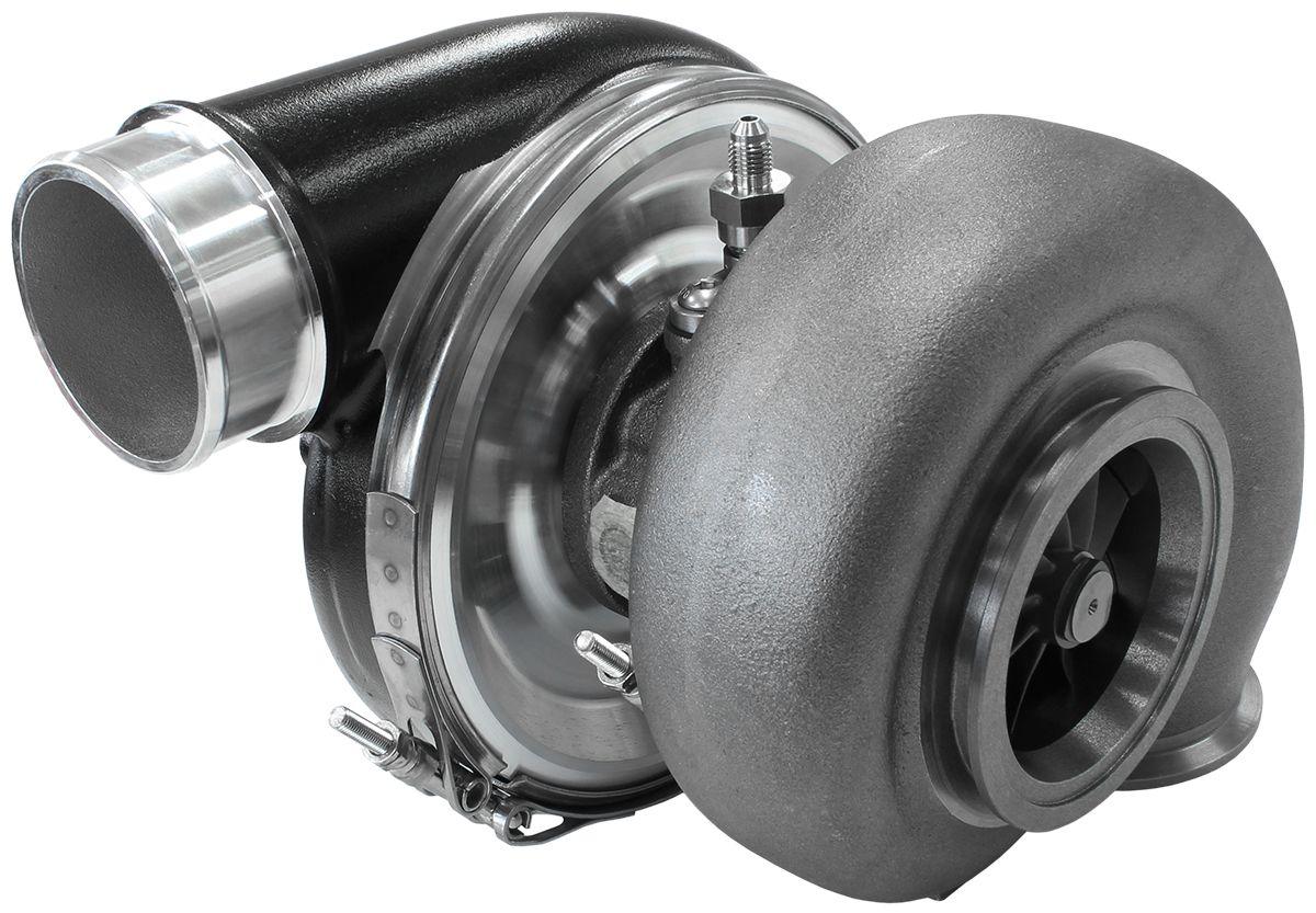 Aeroflow BOOSTED 7375 V-Band 1.01 Turbocharger 1200HP, Hi Temp Black Finish AF8005-4006BL