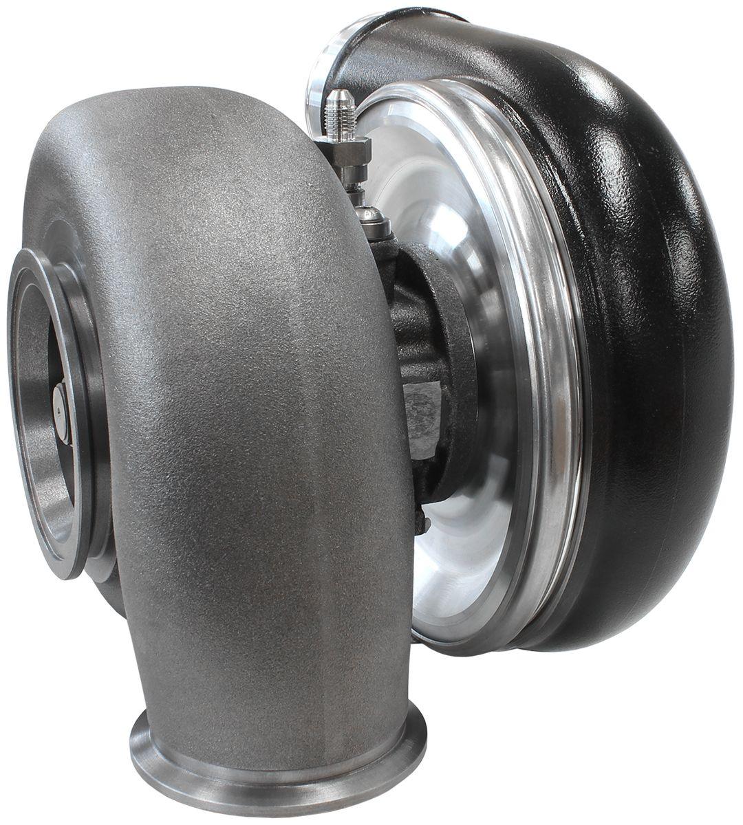 Aeroflow BOOSTED 7375 V-Band 1.01 Turbocharger 1200HP, Hi Temp Black Finish AF8005-4006BL