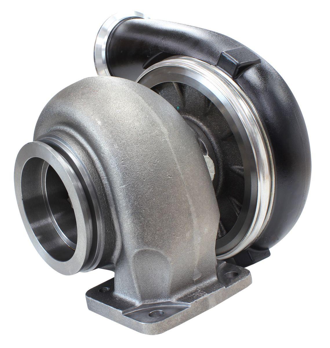 Aeroflow BOOSTED 8077 T4 1.15 Turbocharger 1250HP, Hi Temp Black Finish AF8005-4007BLK