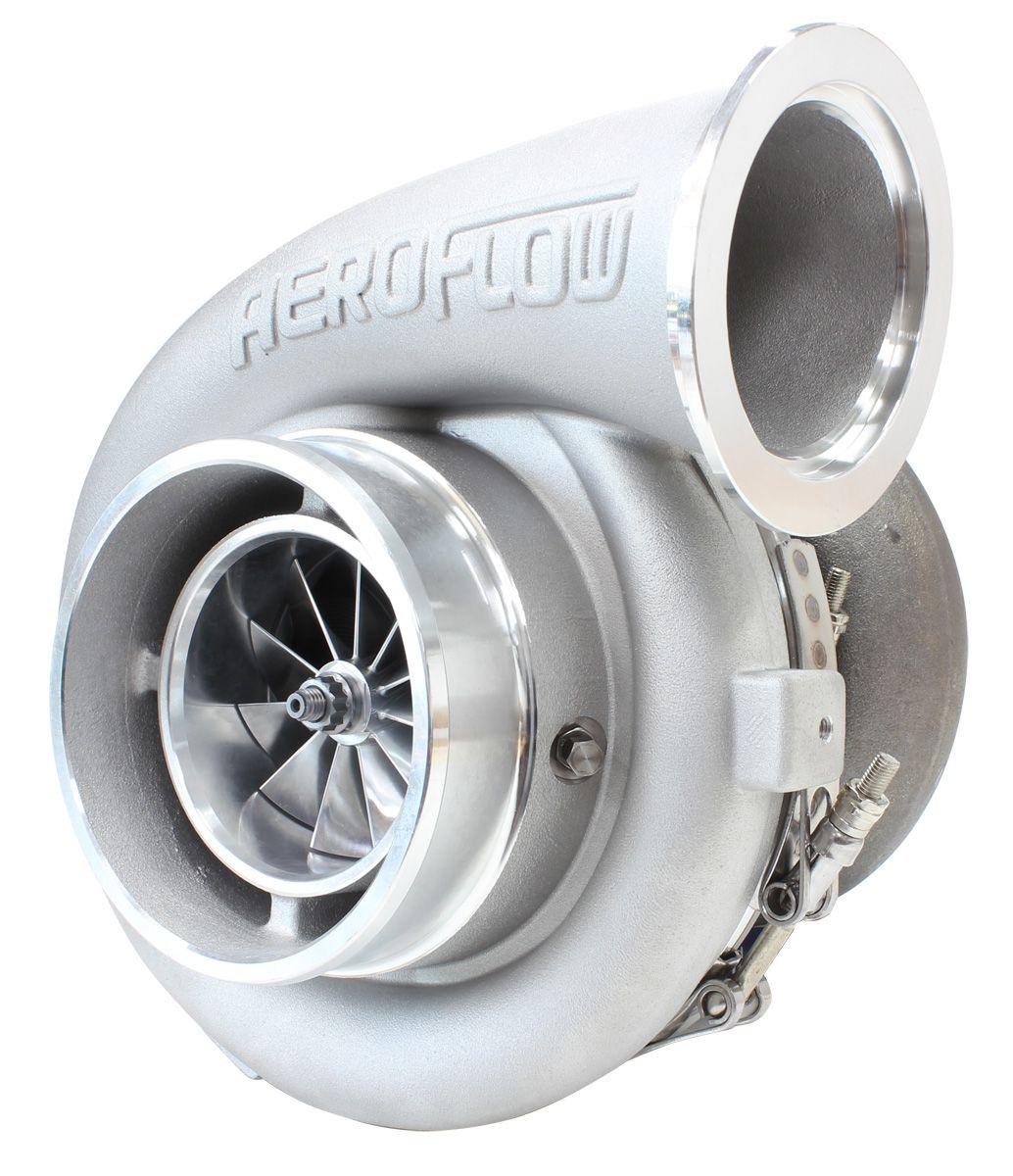 Aeroflow BOOSTED 8077 T4 1.15 Turbocharger 1250HP, Natural Cast Finish AF8005-4007