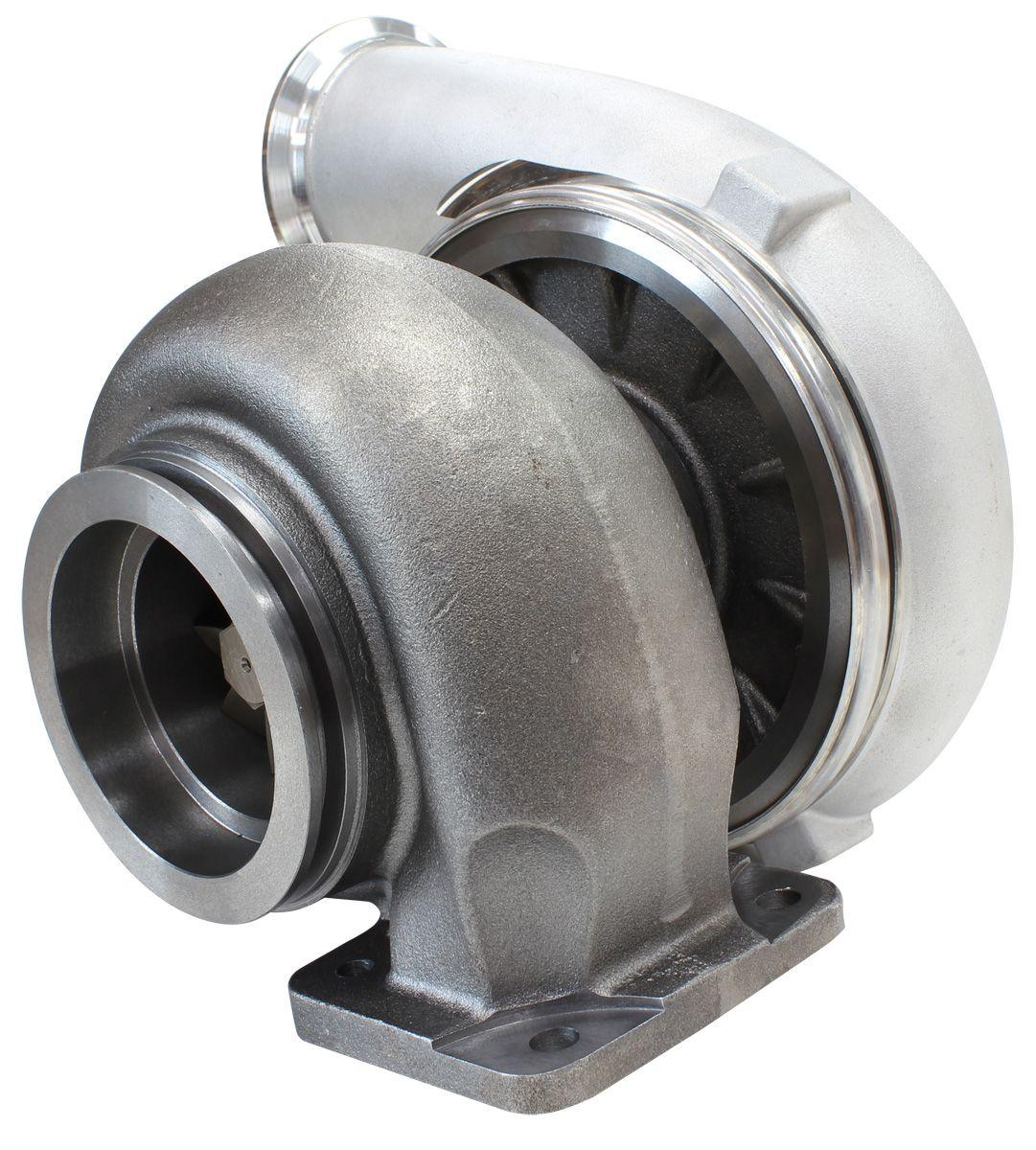 Aeroflow BOOSTED 8077 T4 1.15 Turbocharger 1250HP, Natural Cast Finish AF8005-4007