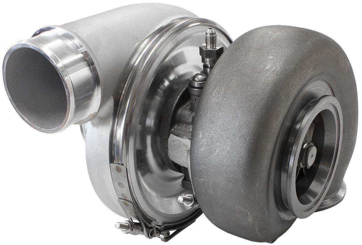 Aeroflow BOOSTED 7375 V-Band 1.15 Turbocharger 1200HP, Natural Cast Finish AF8005-4008