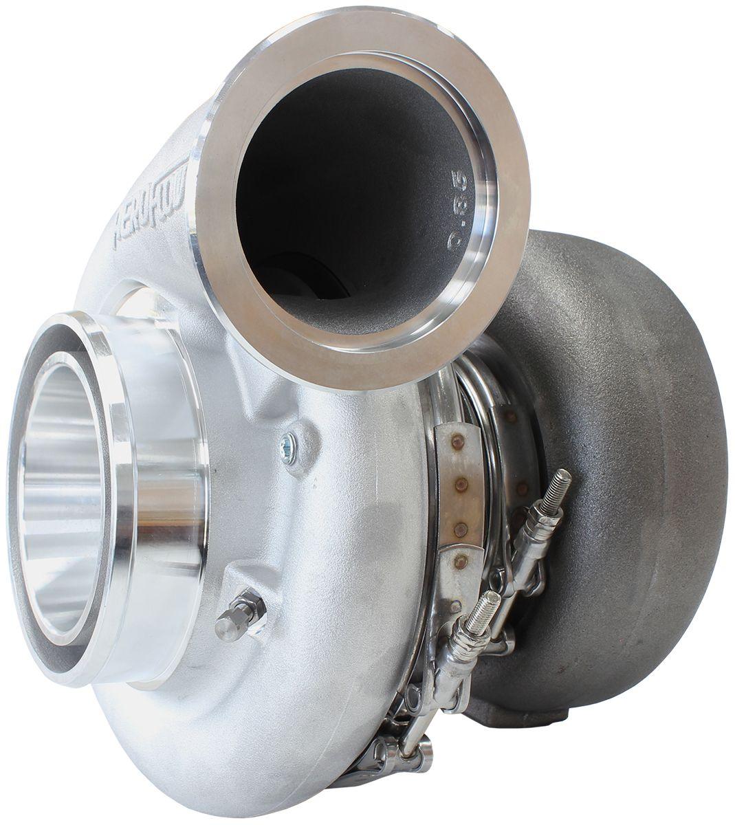 Aeroflow BOOSTED 7975 V-Band 1.01 Turbocharger 1450HP, Natural Cast Finish AF8005-4010