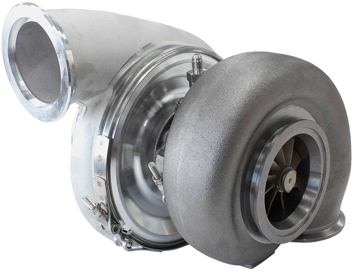 Aeroflow BOOSTED 7975 V-Band 1.28 Turbocharger 1450HP, Natural Cast Finish AF8005-4012