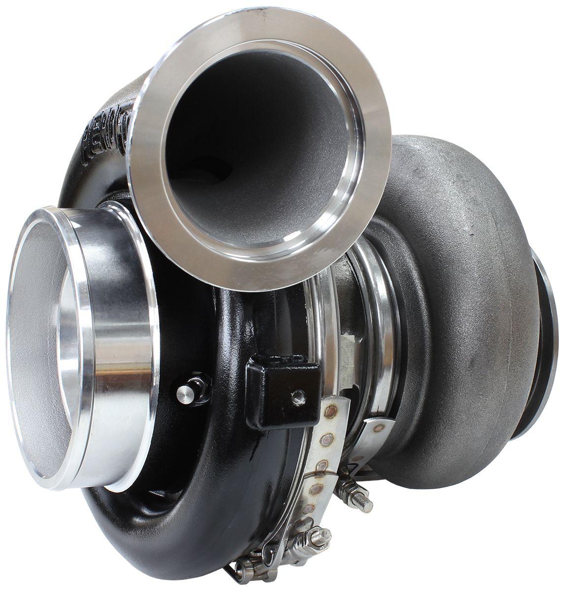 Aeroflow BOOSTED 7675 V-Band 1.16 Turbocharger 1120HP, Hi Temp Black Finish AF8005-4013BL