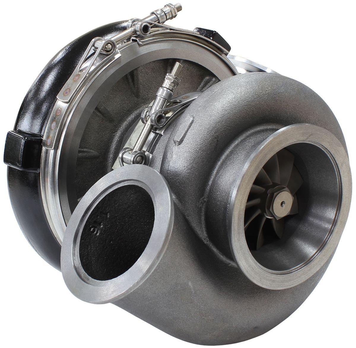 Aeroflow BOOSTED 7675 V-Band 1.16 Turbocharger 1120HP, Hi Temp Black Finish AF8005-4013BL