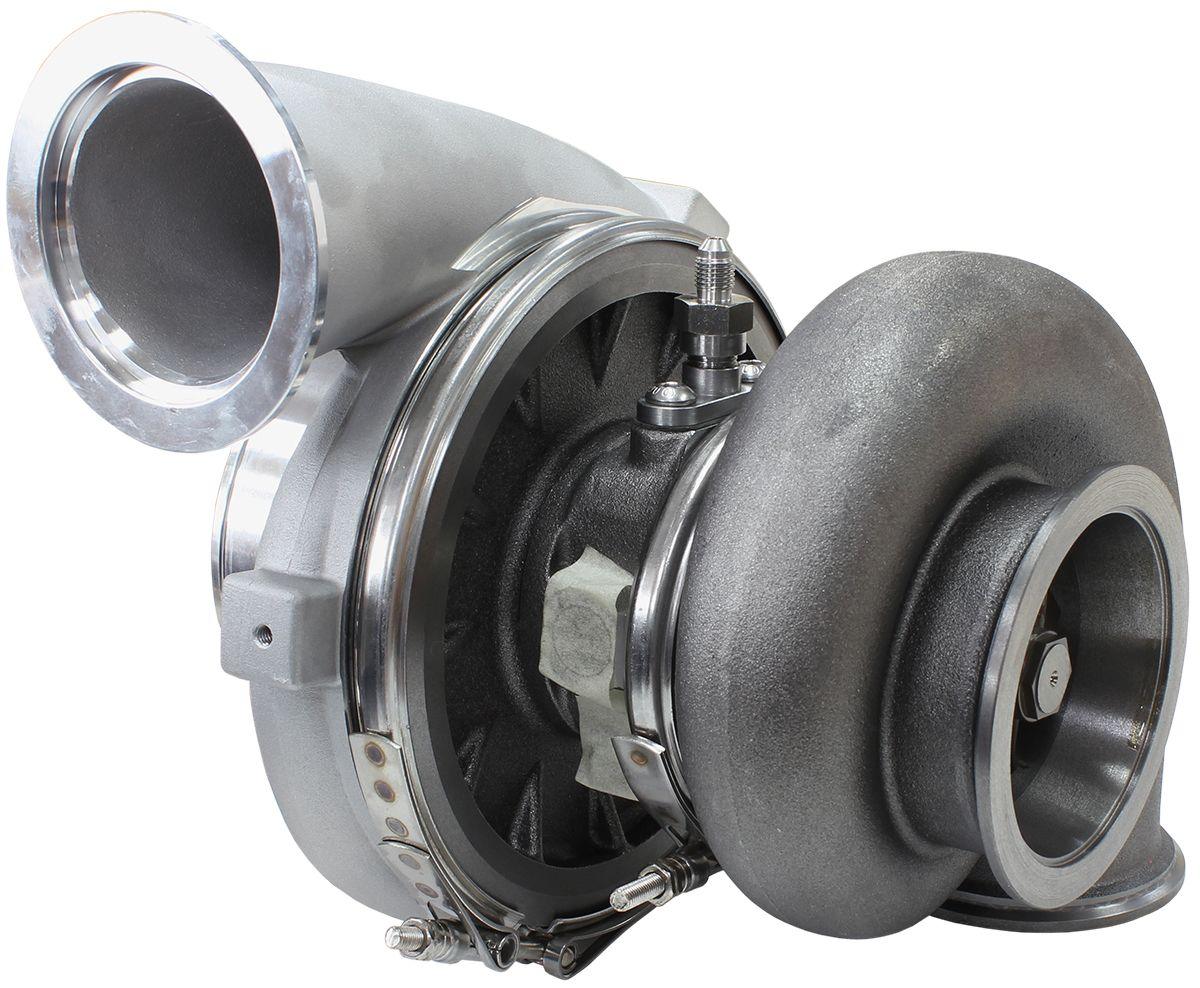 Aeroflow BOOSTED 7675 V-Band 1.16 Turbocharger 1120HP, Natural Cast Finish AF8005-4013