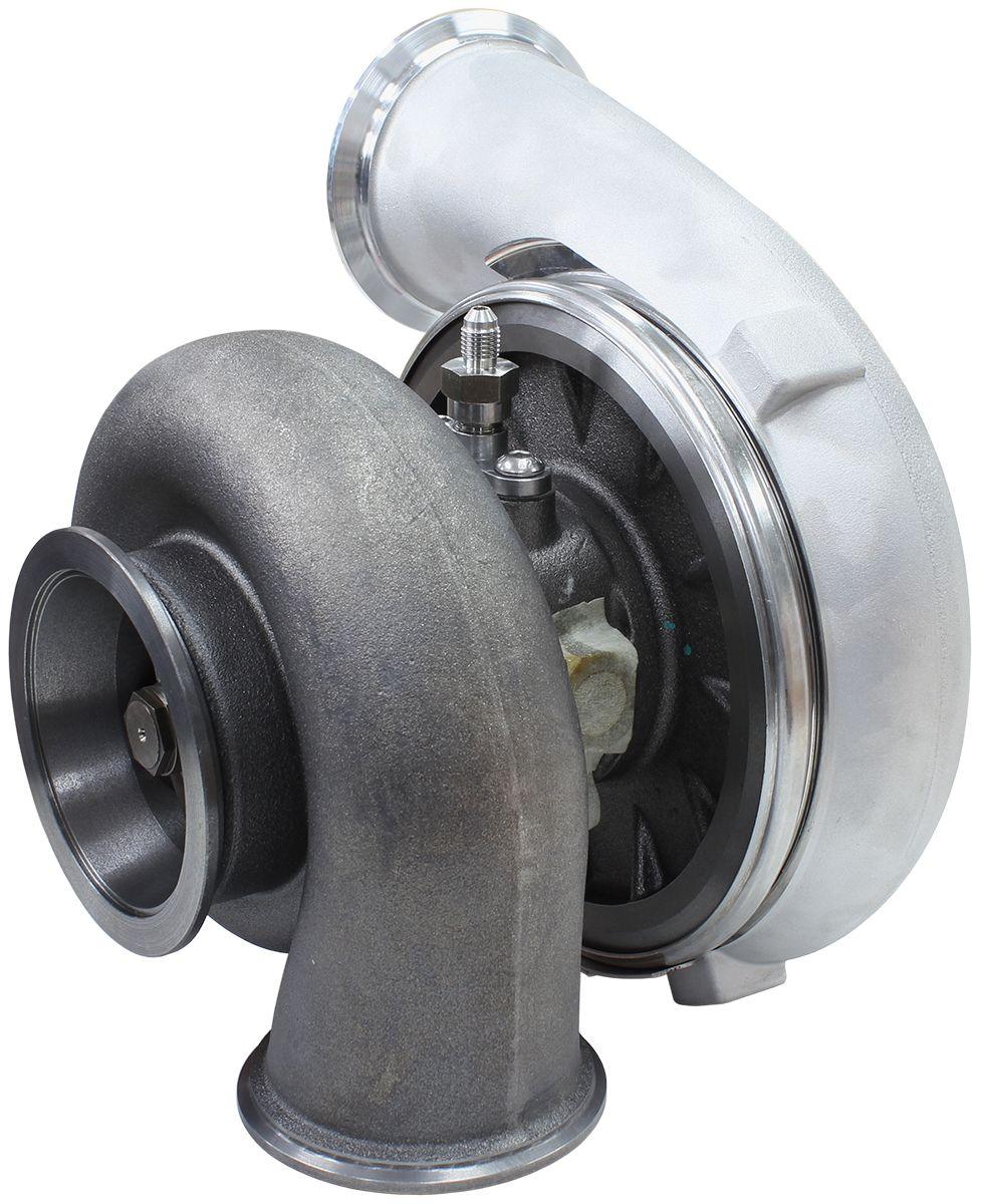 Aeroflow BOOSTED 7675 V-Band 1.16 Turbocharger 1120HP, Natural Cast Finish AF8005-4013