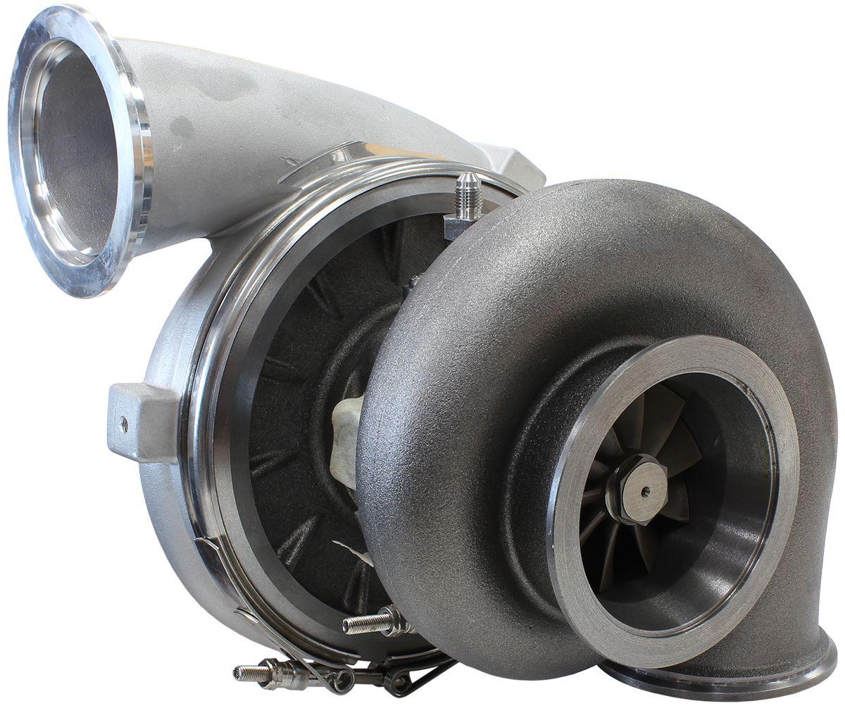 Aeroflow BOOSTED 8077 V-Band 1.16 Turbocharger 1250HP, Natural Cast Finish AF8005-4015