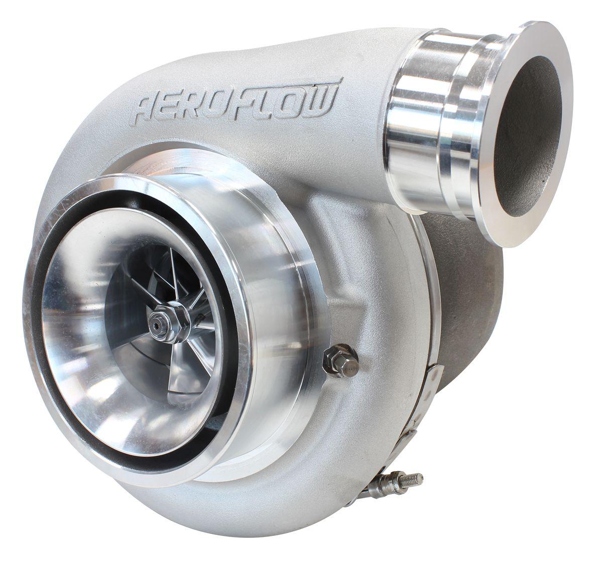 Aeroflow BOOSTED 7575 T4 1.10 Turbocharger 1050HP, Natural Cast Finish AF8005-4017