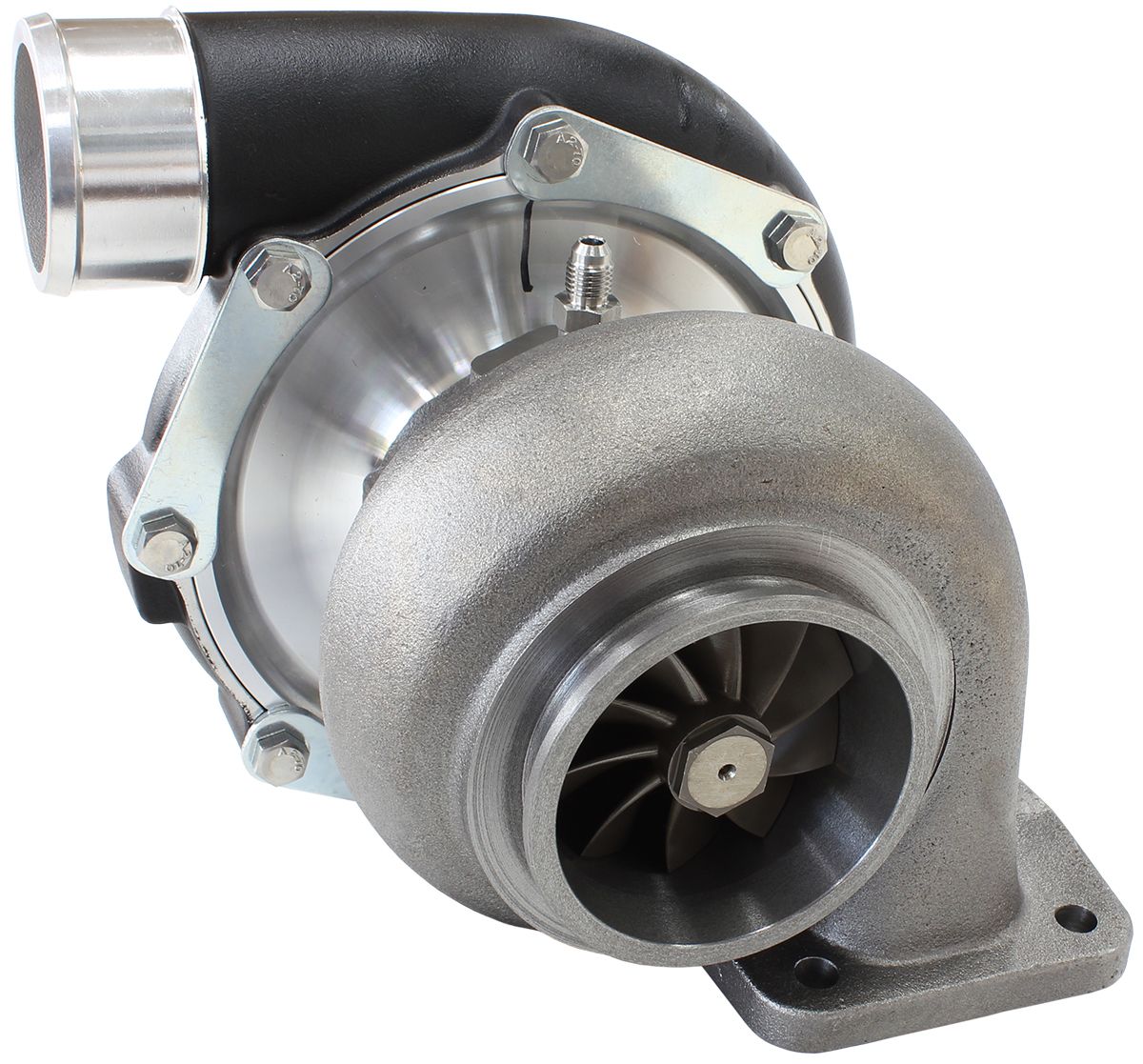 Aeroflow BOOSTED 7875 GEN 1 T4 .96 Turbocharger 1050HP, Hi Temp Black Finish AF8005-4020B