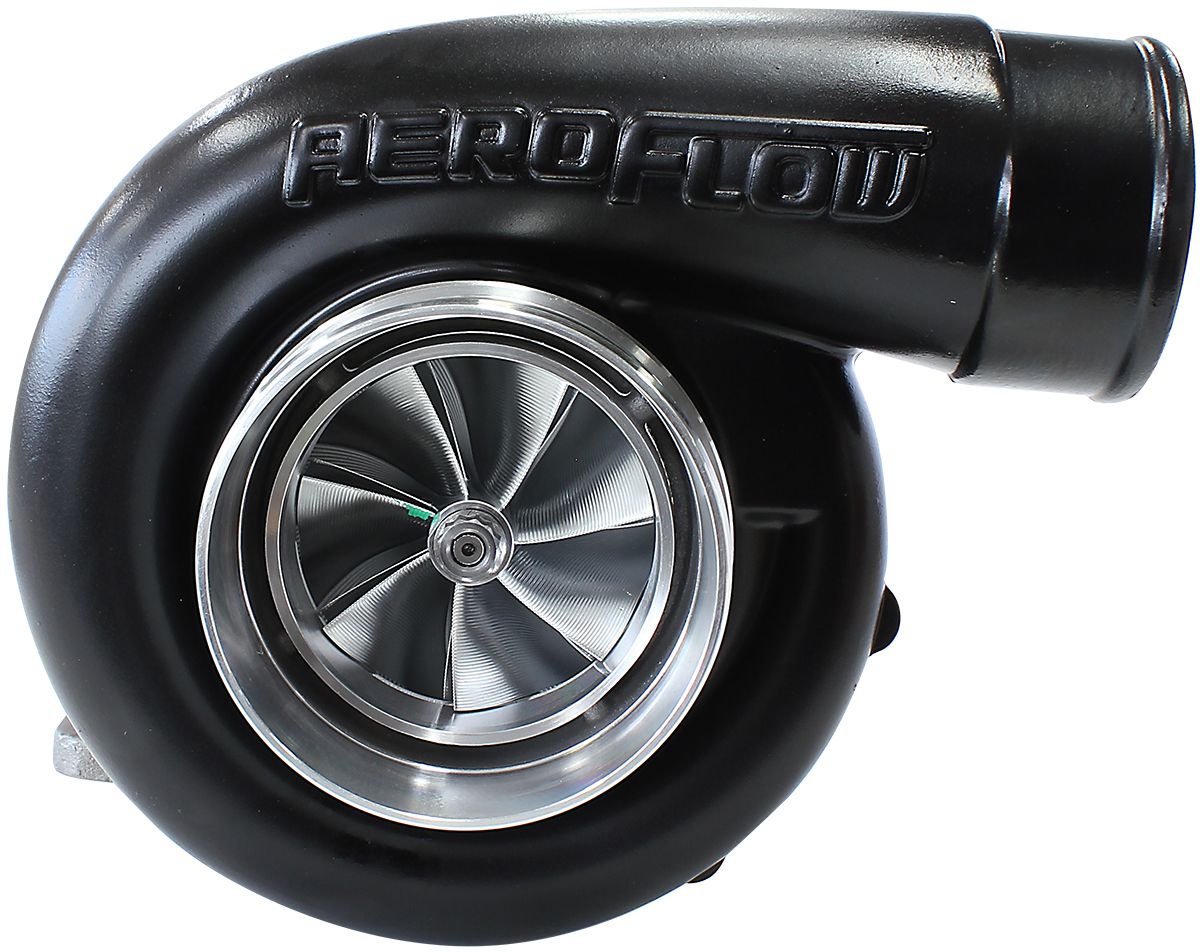 Aeroflow BOOSTED 7875 GEN 2 T4 1.25 Turbocharger 1050HP, Hi Temp Black Finish AF8005-4021