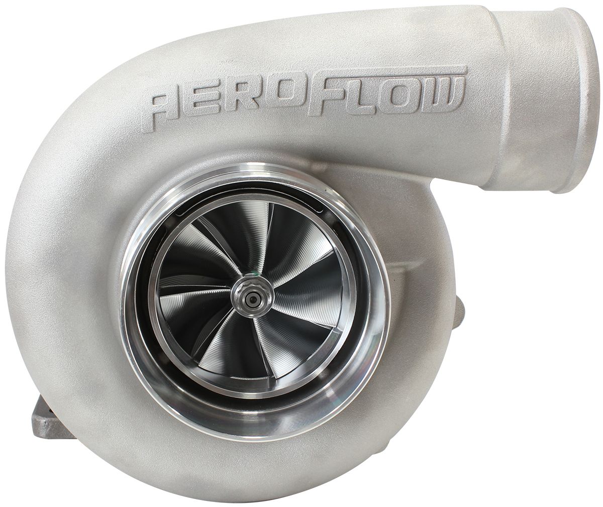 Aeroflow BOOSTED 7875 GEN 2 T4 1.25 Turbocharger 1050HP, Natural Cast Finish AF8005-4021