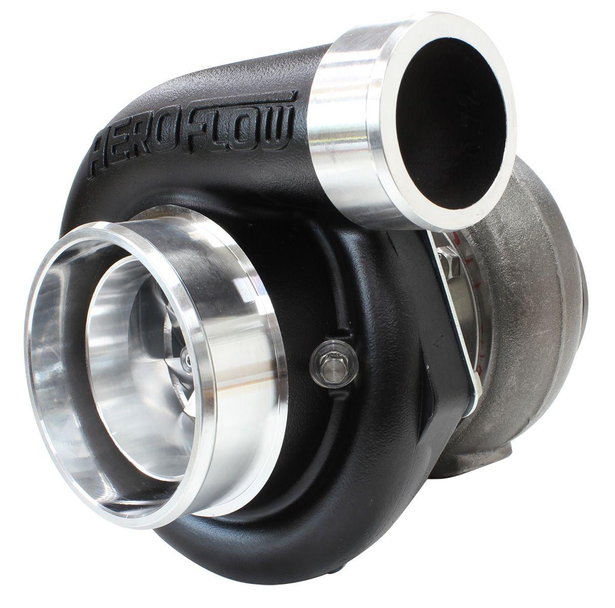 Aeroflow BOOSTED 6762 T4 .82 Turbocharger 950HP, Hi Temp Black Finish AF8005-4022BLK