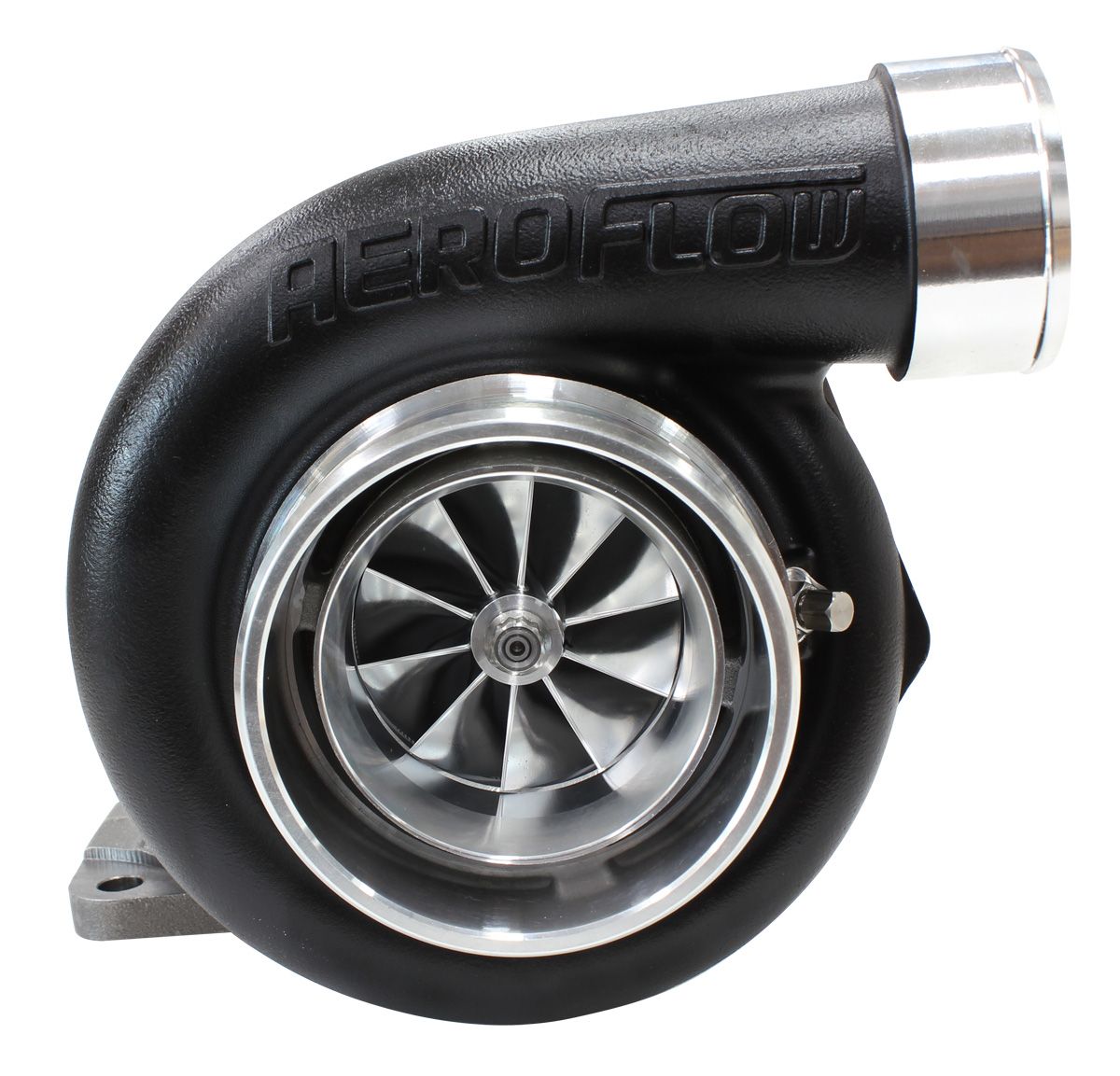 Aeroflow BOOSTED 6762 T4 .82 Turbocharger 950HP, Hi Temp Black Finish AF8005-4022BLK