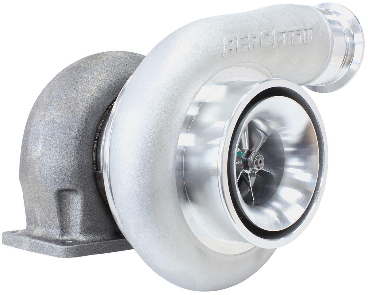 Aeroflow BOOSTED 7588 T4 1.25 Turbocharger 1500HP, Natural Cast Finish AF8005-4027