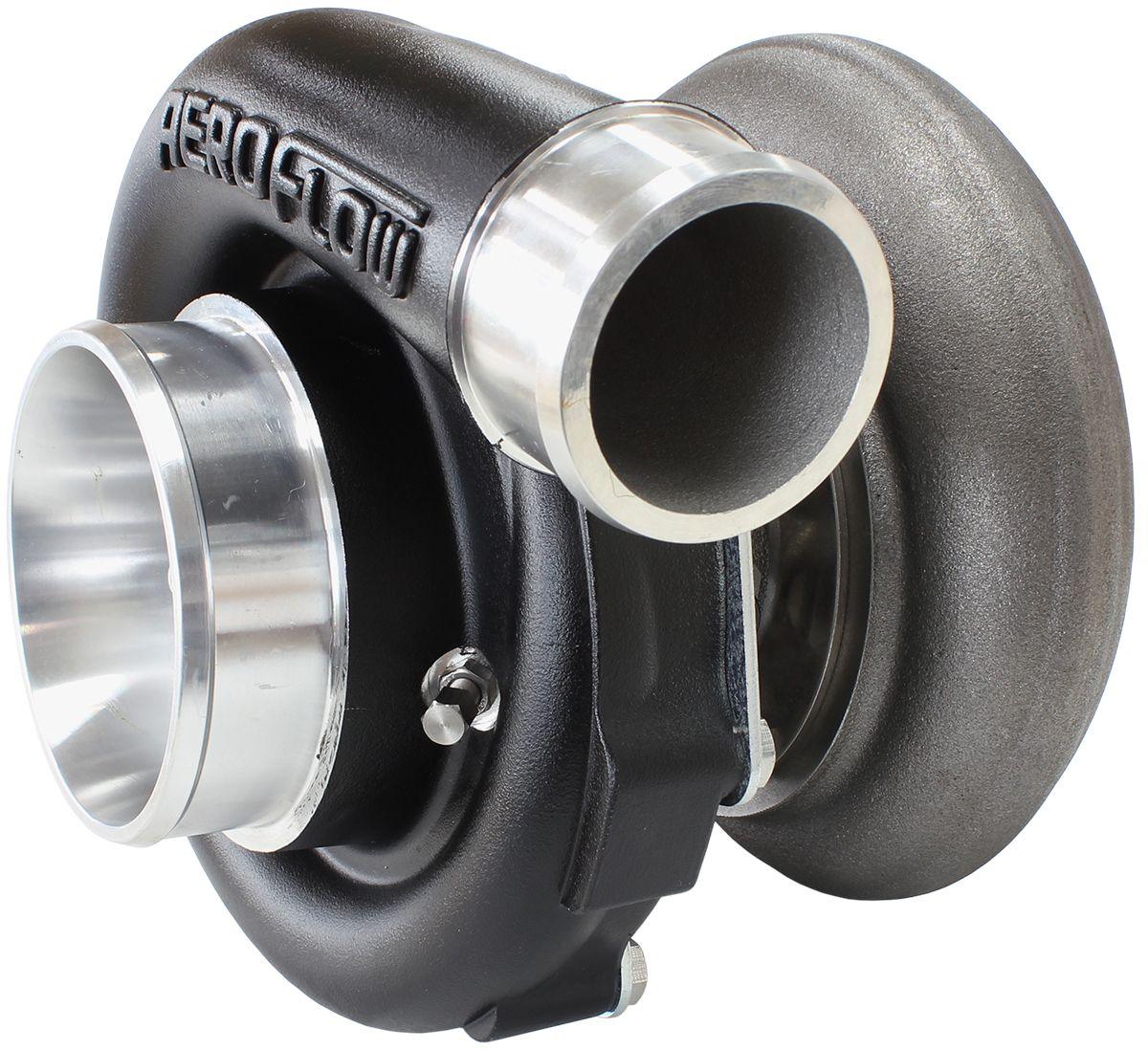 Aeroflow BOOSTED 7875 V-Band .96 Turbocharger 1050HP, Hi Temp Black Finish AF8005-4030BLK