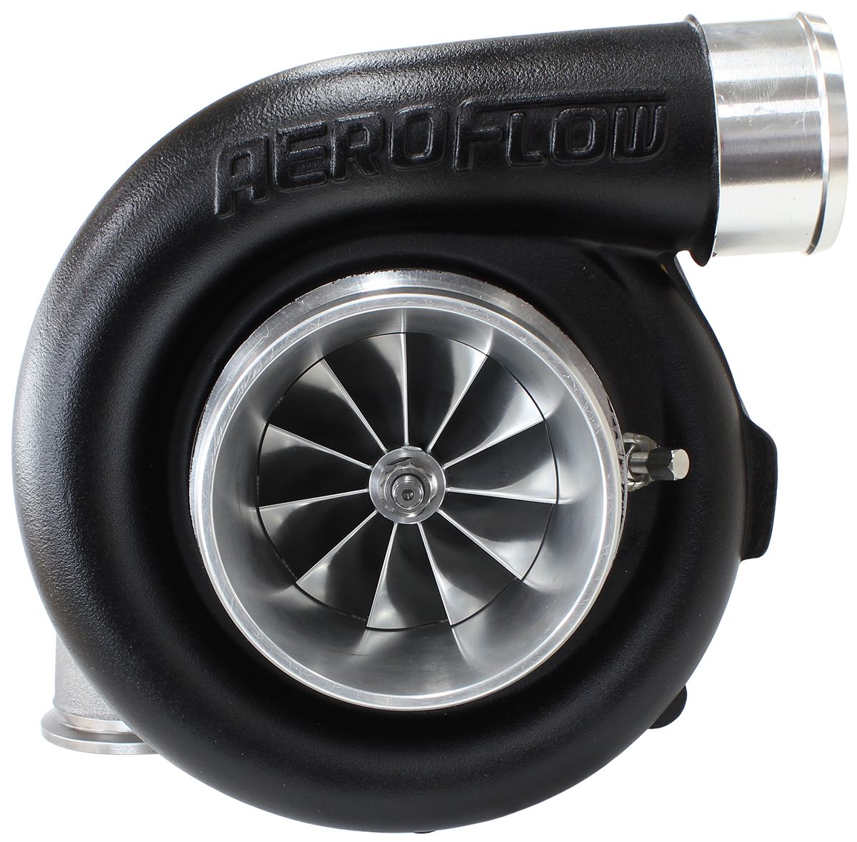 Aeroflow BOOSTED 7875 V-Band .96 Turbocharger 1050HP, Hi Temp Black Finish AF8005-4030BLK