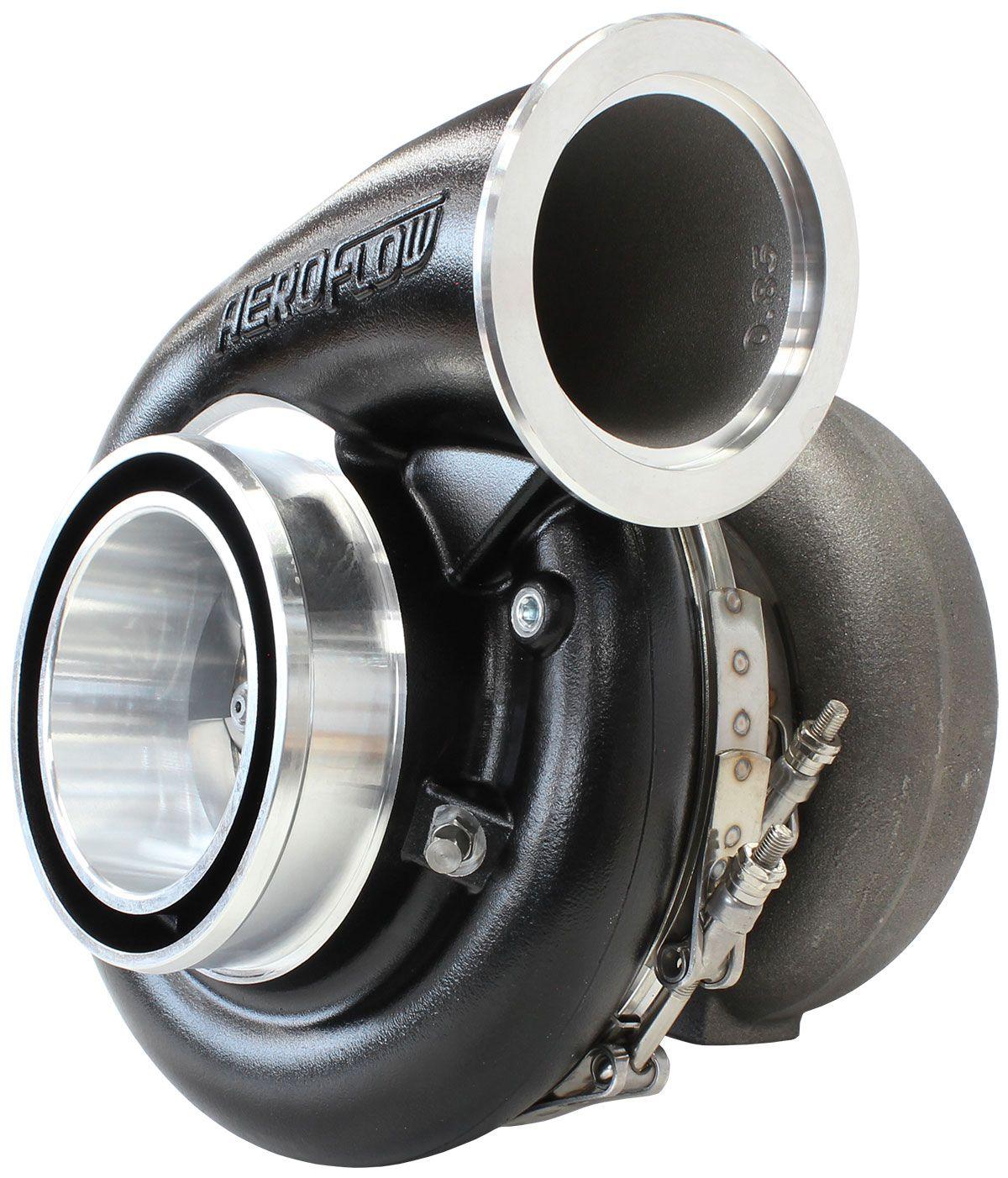 Aeroflow BOOSTED 7975 T4 1.15 Turbocharger 1450HP, Hi Temp Black Finish AF8005-4041BLK