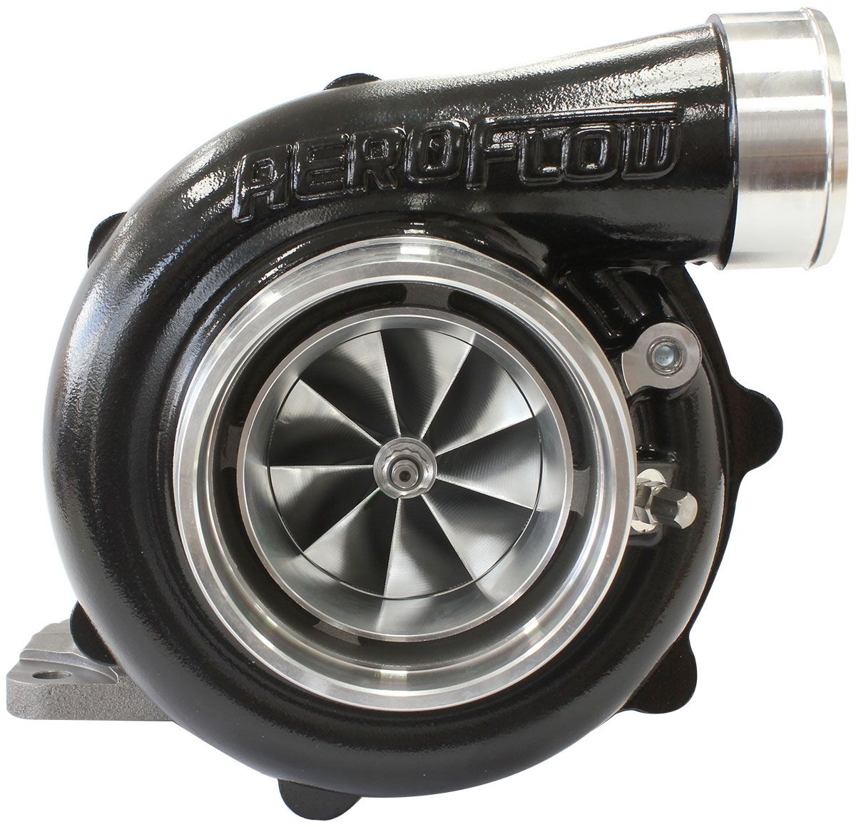 Aeroflow BOOSTED 6862 T4 .82 Turbocharger 1050HP, Hi Temp Black Finish AF8005-4054BLK