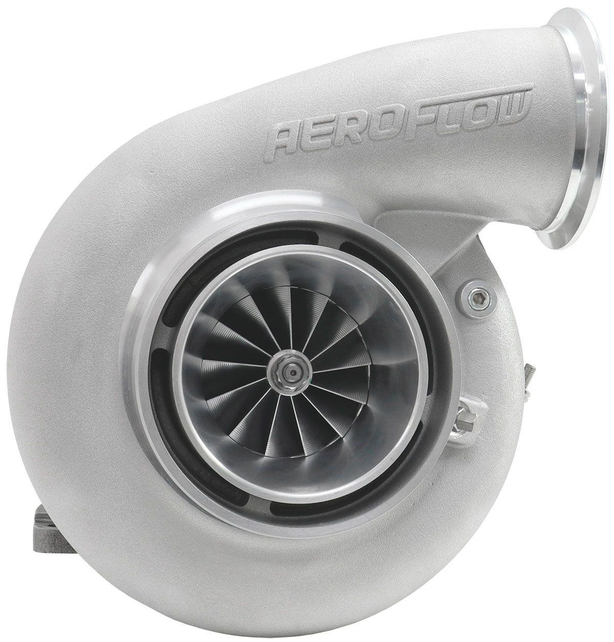 Aeroflow BOOSTED 7282 1.15 T4 Turbocharger 1350HP, Natural Cast Finish AF8005-4083