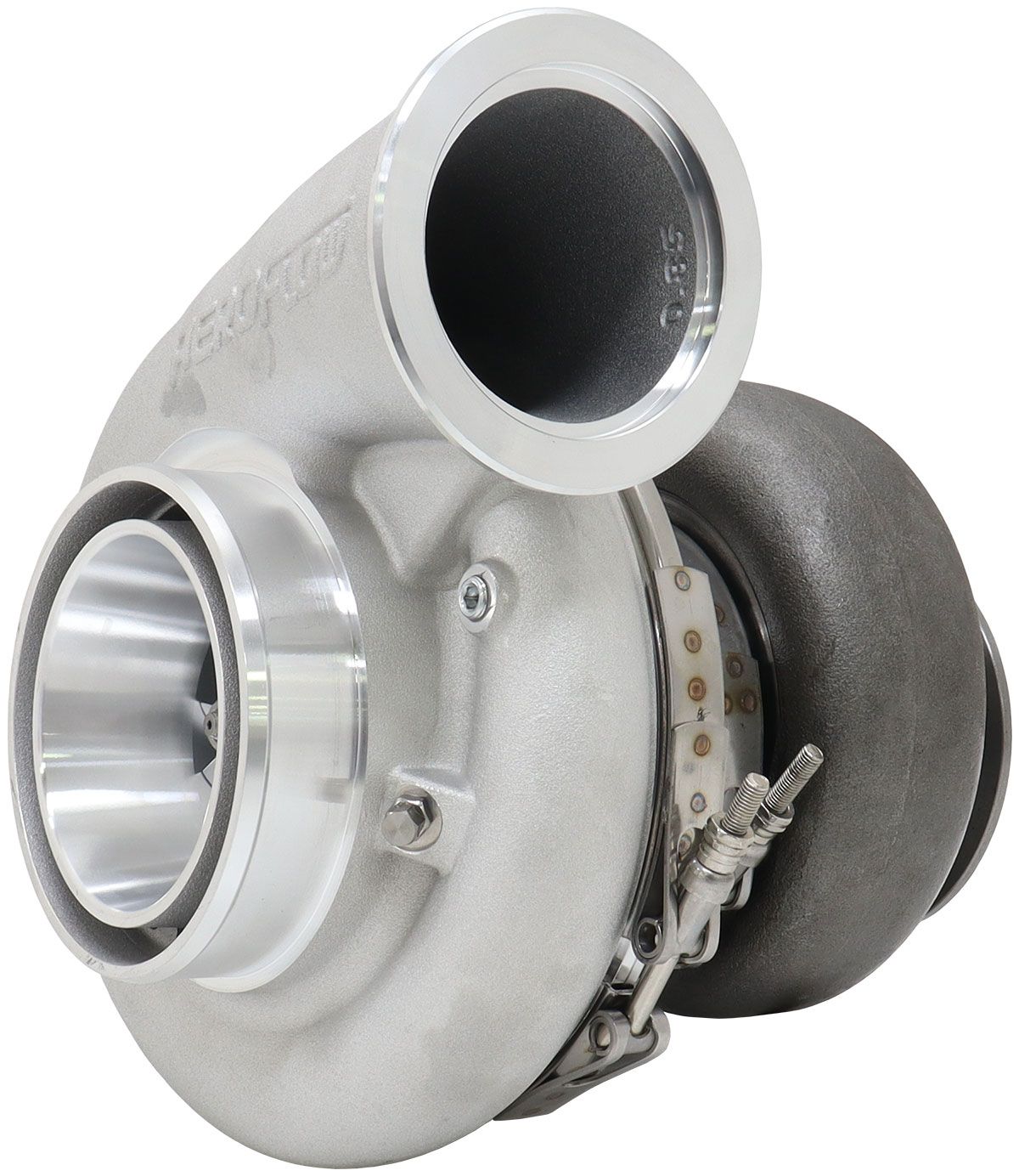 Aeroflow BOOSTED 7682 V-BAND 1.15 Turbocharger 1500HP, Natural Cast Finish (AF8005-4098)