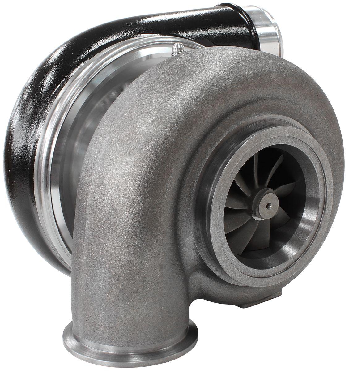 Aeroflow BOOSTED 7375 1.01 Reverse Rotation Turbocharger 1200HP, Hi Temp Black Finish AF8