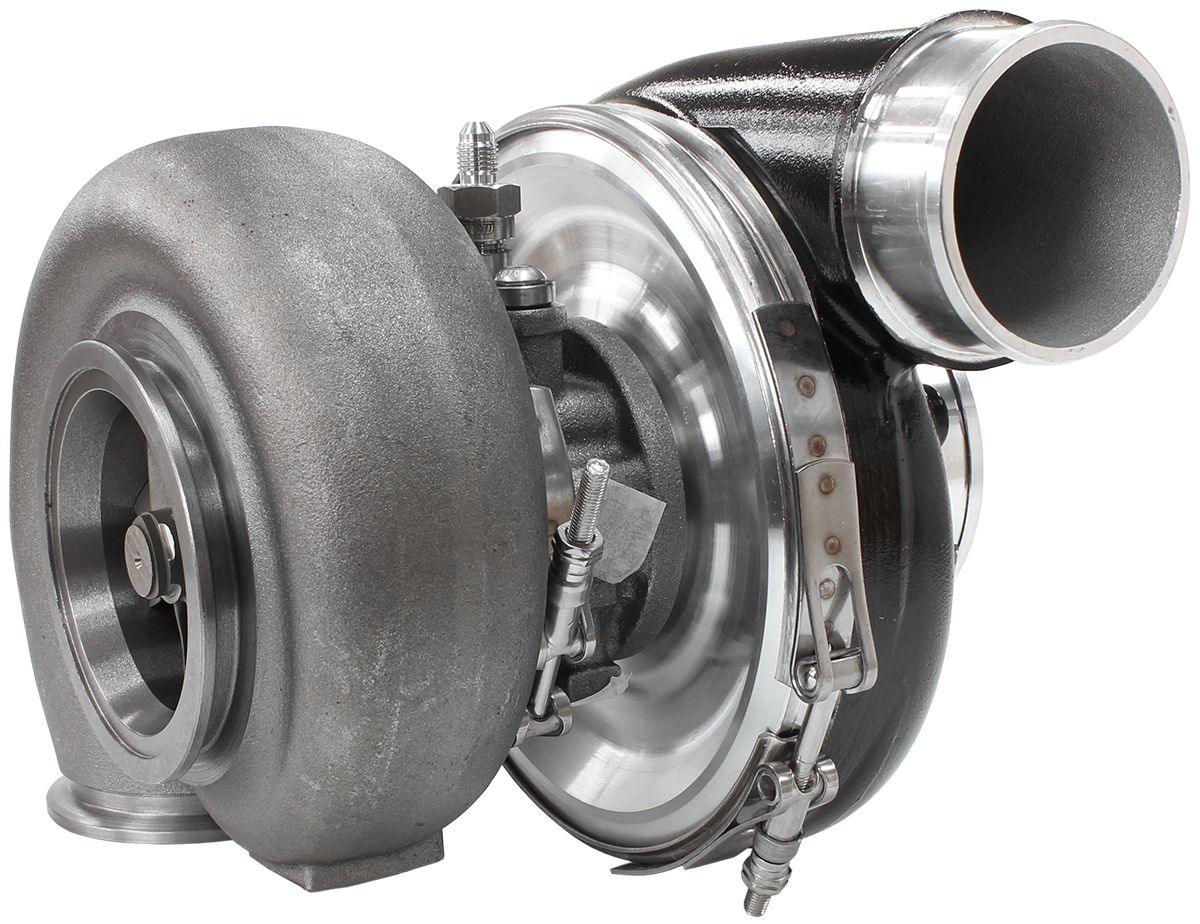 Aeroflow BOOSTED 7375 1.01 Reverse Rotation Turbocharger 1200HP, Hi Temp Black Finish AF8