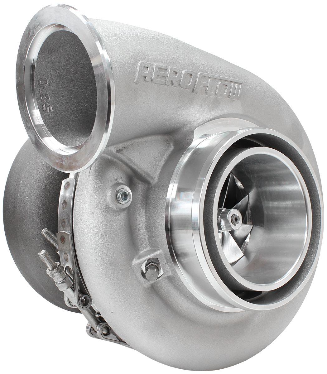 Aeroflow BOOSTED 7975 1.01 Reverse Rotation Turbocharger 1450HP, Natural Cast Finish AF80