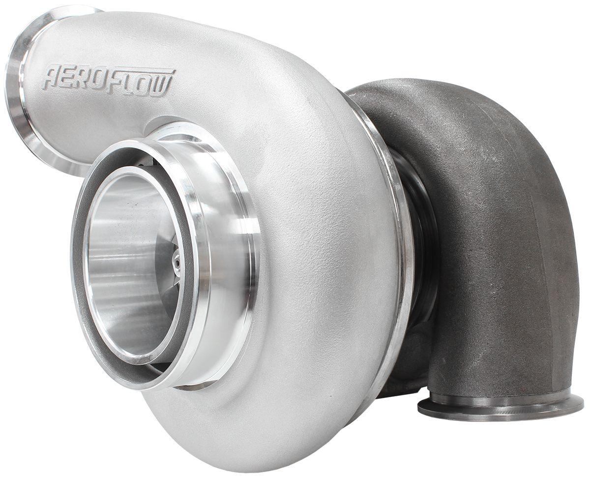 Aeroflow BOOSTED 7975 1.01 Reverse Rotation Turbocharger 1450HP, Natural Cast Finish AF80