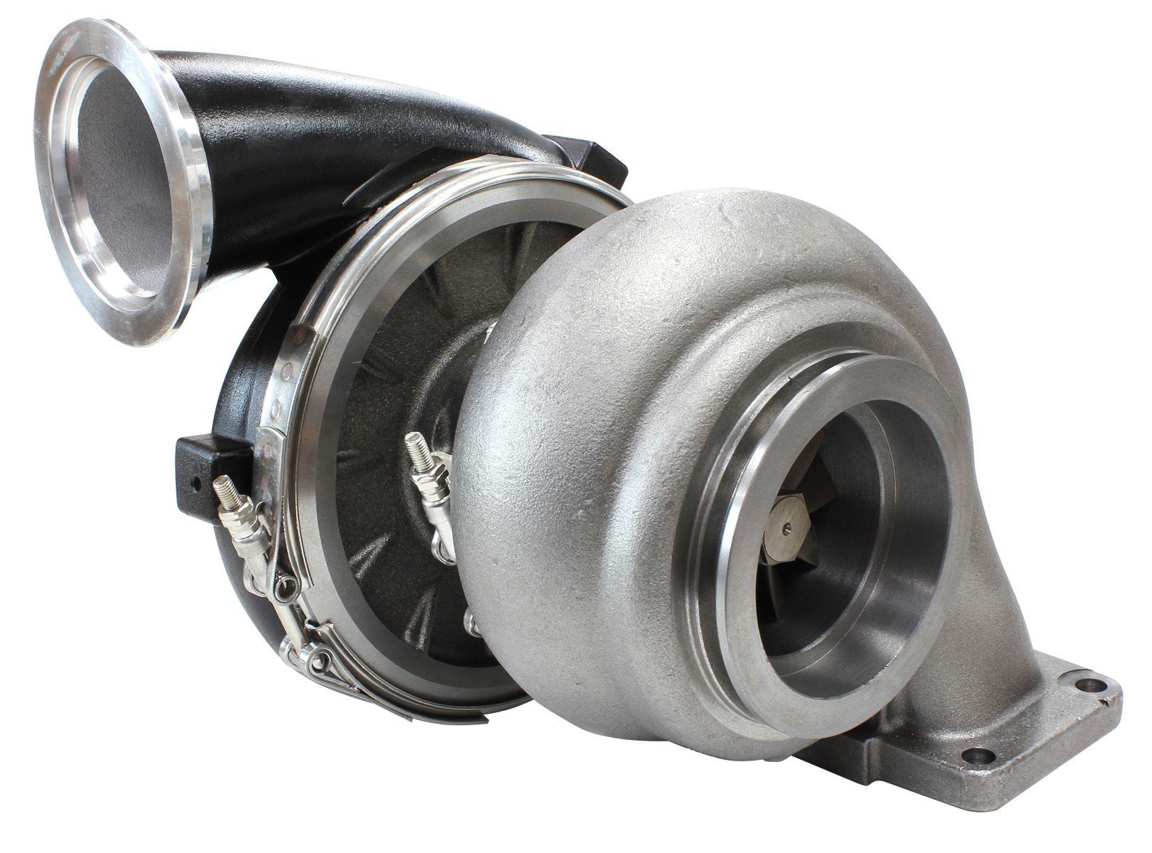 Aeroflow BOOSTED 8077 T6 1.26 Turbocharger 1250HP, Hi Temp Black Finish AF8005-6000BLK