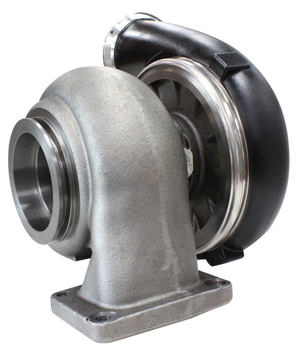 Aeroflow BOOSTED 8077 T6 1.26 Turbocharger 1250HP, Hi Temp Black Finish AF8005-6000BLK