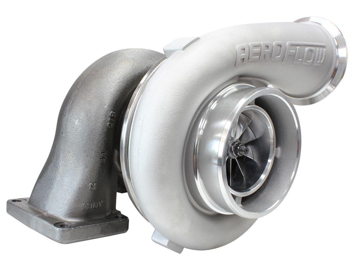 Aeroflow BOOSTED 8077 T6 1.26 Turbocharger 1250HP, Natural Cast Finish AF8005-6000