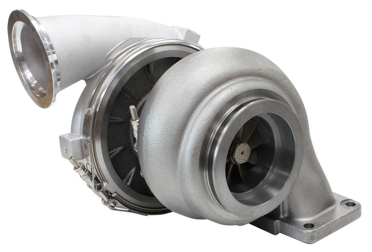 Aeroflow BOOSTED 8077 T6 1.26 Turbocharger 1250HP, Natural Cast Finish AF8005-6000