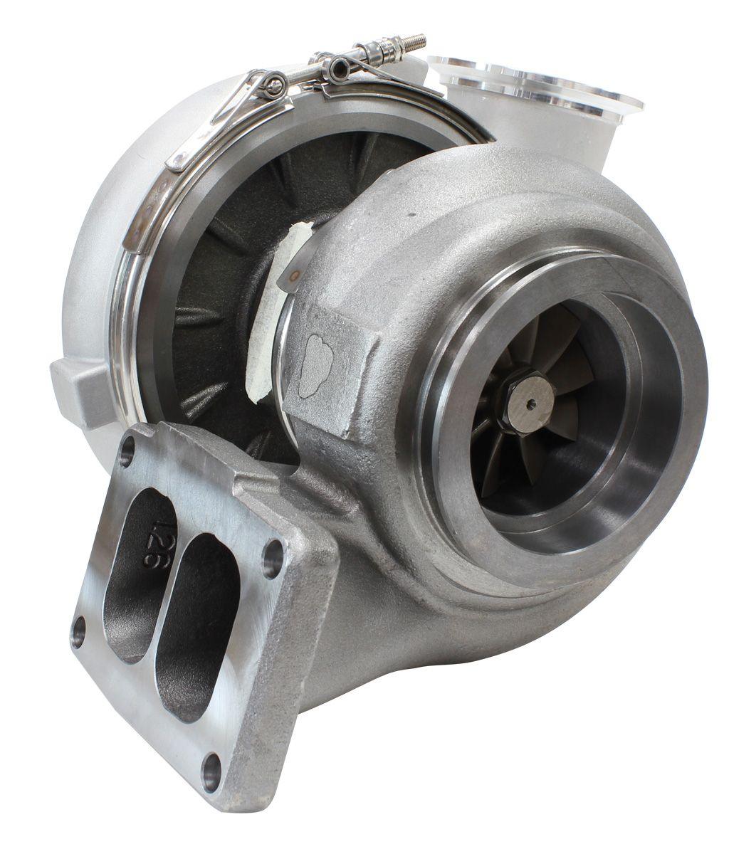 Aeroflow BOOSTED 8077 T6 1.26 Turbocharger 1250HP, Natural Cast Finish AF8005-6000