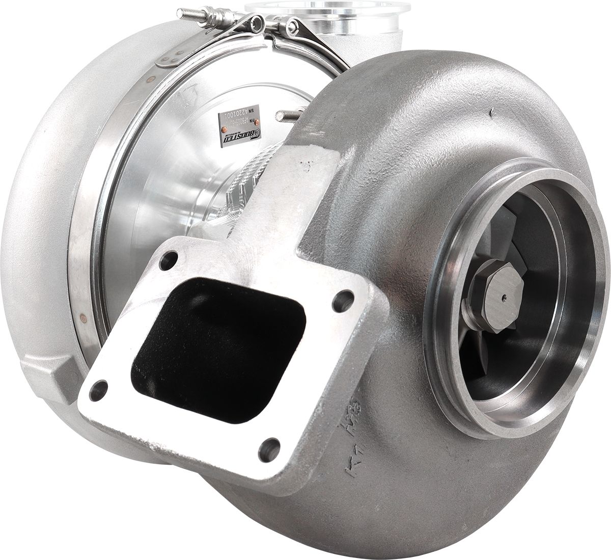 Aeroflow BOOSTED 88102 T6 1.24 Turbocharger 2500HP, Natural Cast Finish AF8005-6020