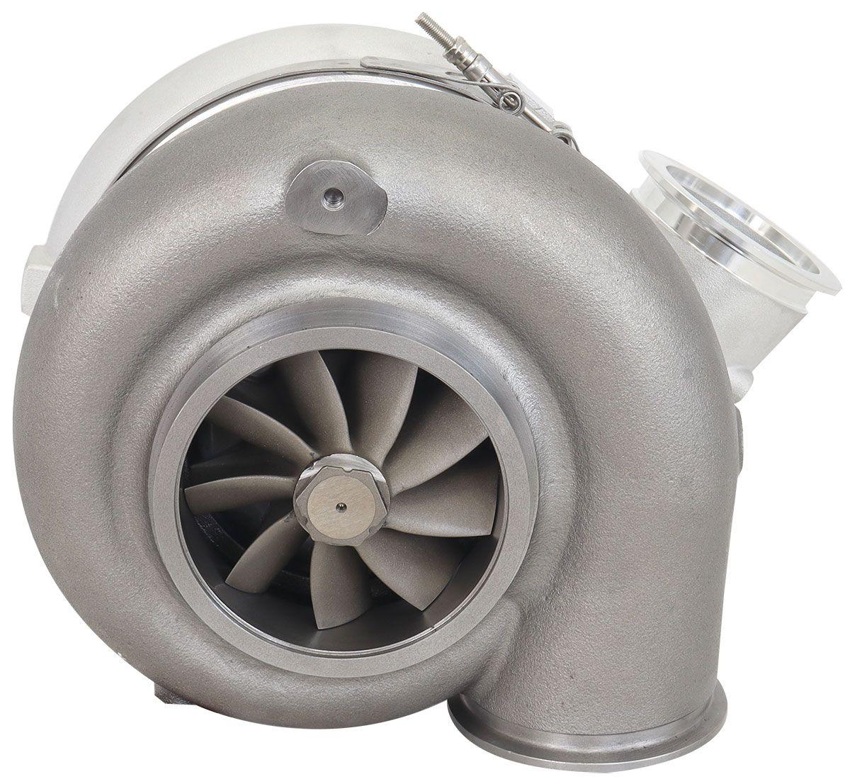 Aeroflow BOOSTED 106112 V-Band 1.25 Turbocharger 3000HP, Natural Cast Finish AF8005-6025