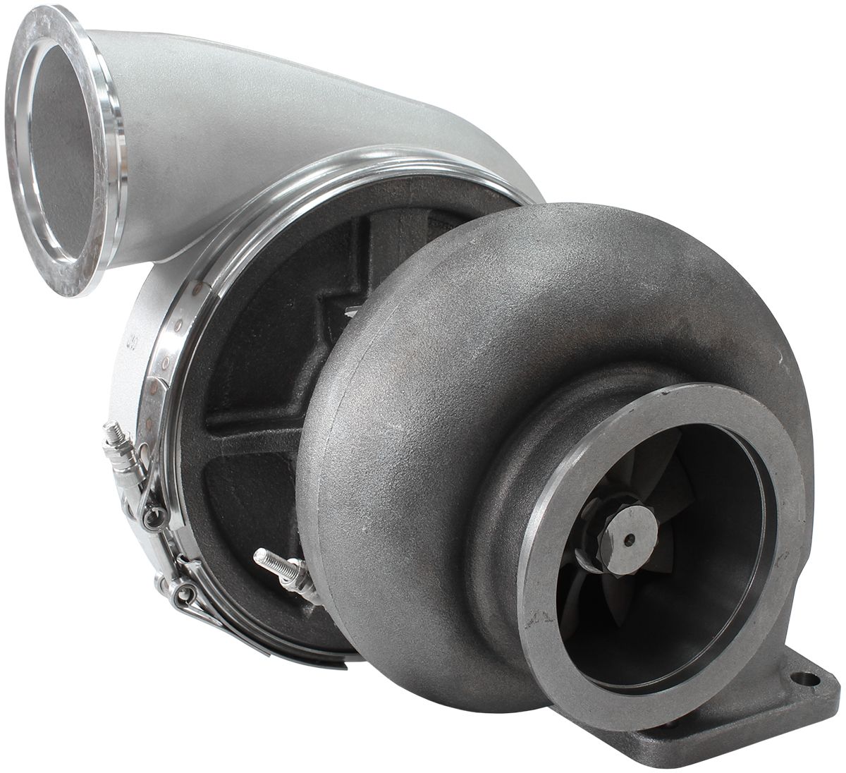 Aeroflow BOOSTED 8888 T4 1.25 Turbocharger 1600HP, Natural Cast Finish AF8006-4001