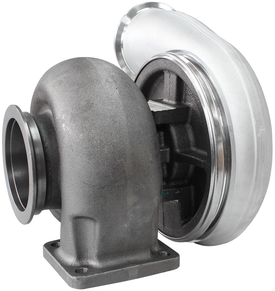 Aeroflow BOOSTED 8888 T4 1.25 Turbocharger 1600HP, Natural Cast Finish AF8006-4001