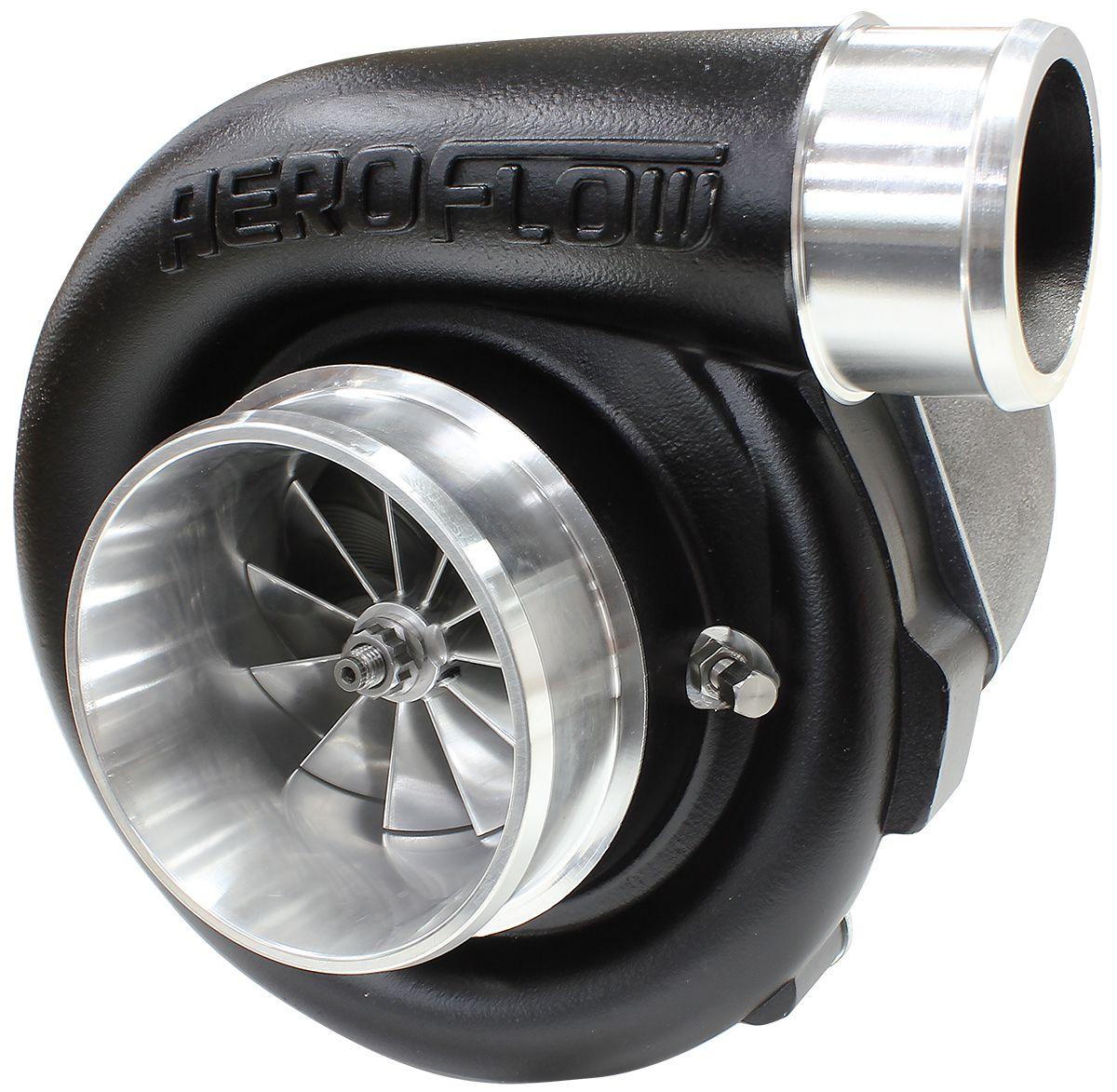 Aeroflow BOOSTED 7875 T4 1.25 Turbocharger 950HP, Hi Temp Black Finish AF8006-4011BLK