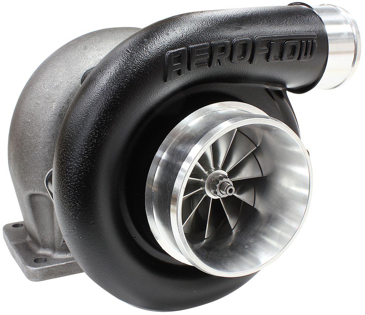 Aeroflow BOOSTED 98102 T6 1.24 Turbocharger 2500HP, Natural Cast Finish AF8006-6011